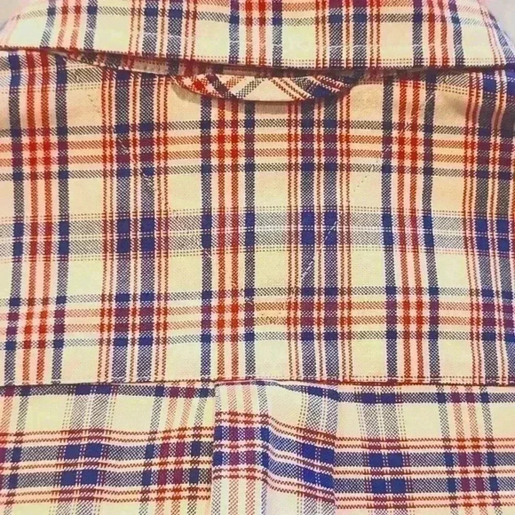 Vintage 90’s Tommy Hilfiger Crest Logo Plaid Men’s Button Down Shirt T623-619 - Picture 8 of 8